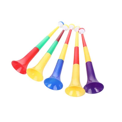 
Hot Selling Sports Fan Horns Soccer Cheerleading Fans Plastic Toy Mini Custom Mini Vuvuzela 