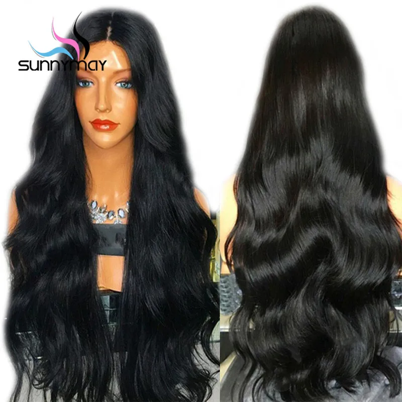 
Sunnymay wholesale 150 density 30 inch body wave 100% european human hair full lace wigs for black women 
