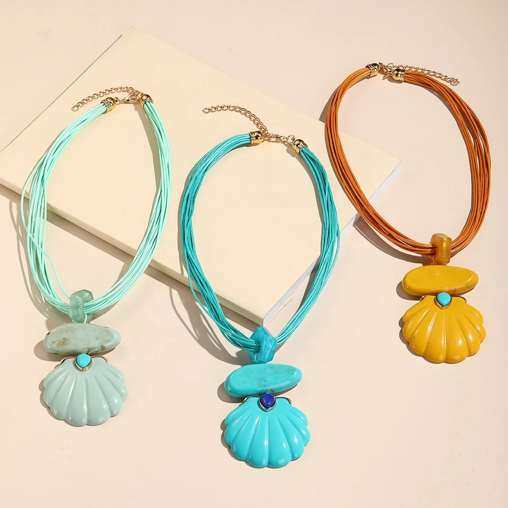 Custom Hand make Different Types of  Beads Chains Necklace Jewelry