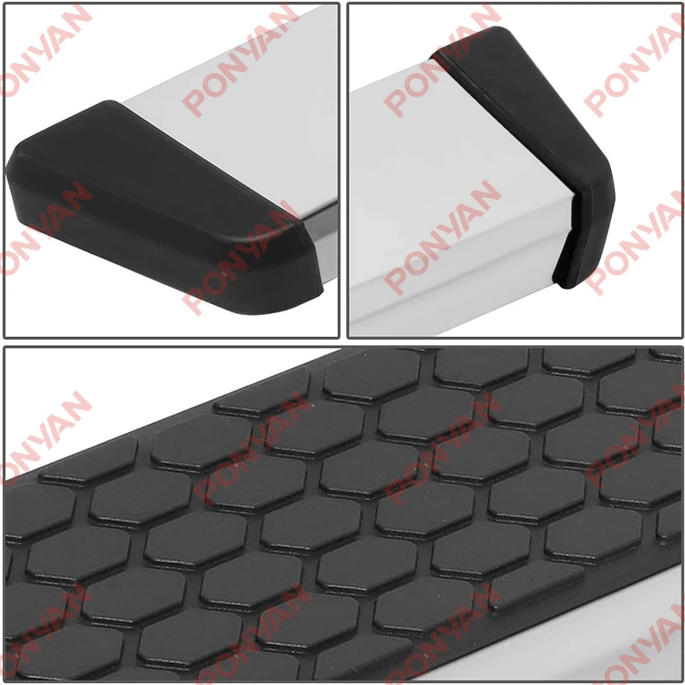 Stainless Steel 6 Inches Nerf Step Bar Running Board Compatible with Ram 1500 Crew Cab 2019-2022, Chrome