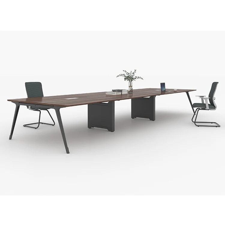 Hot sale  Customized Modern 1/2/4/6/8 Seaters Workstation Furniture Steel Frame Wood Tabletop Office Tables