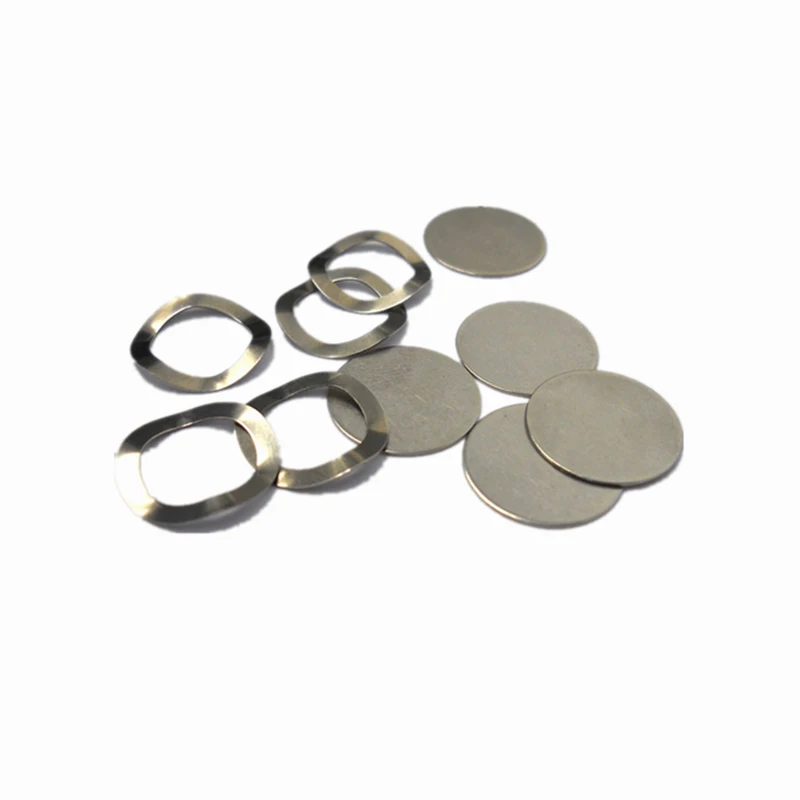 316/304 Stainless Steel Wave Spring for CR2032 Coin Cell Cases Battery