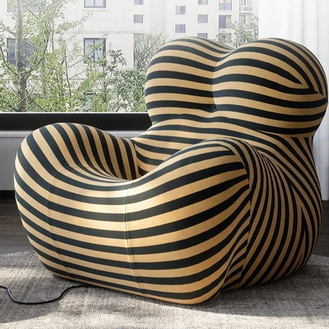 recliner sofa chair nordic bedroom living room  balcony furniture leisure single sofa chairs modern creative design relax chair