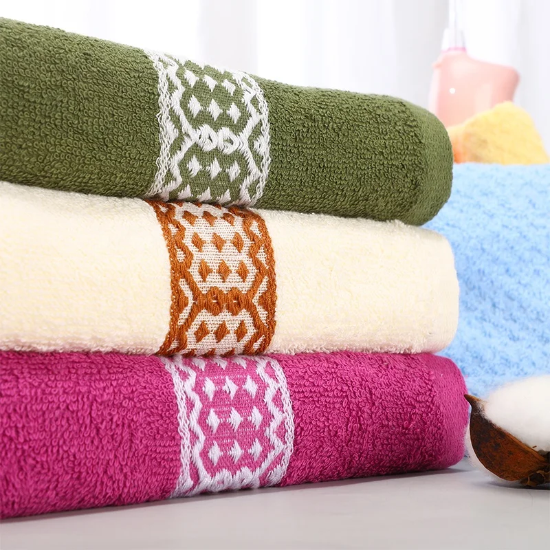 High-density Washable Sustainable 368 GSM 100% Terry Cotton Towel