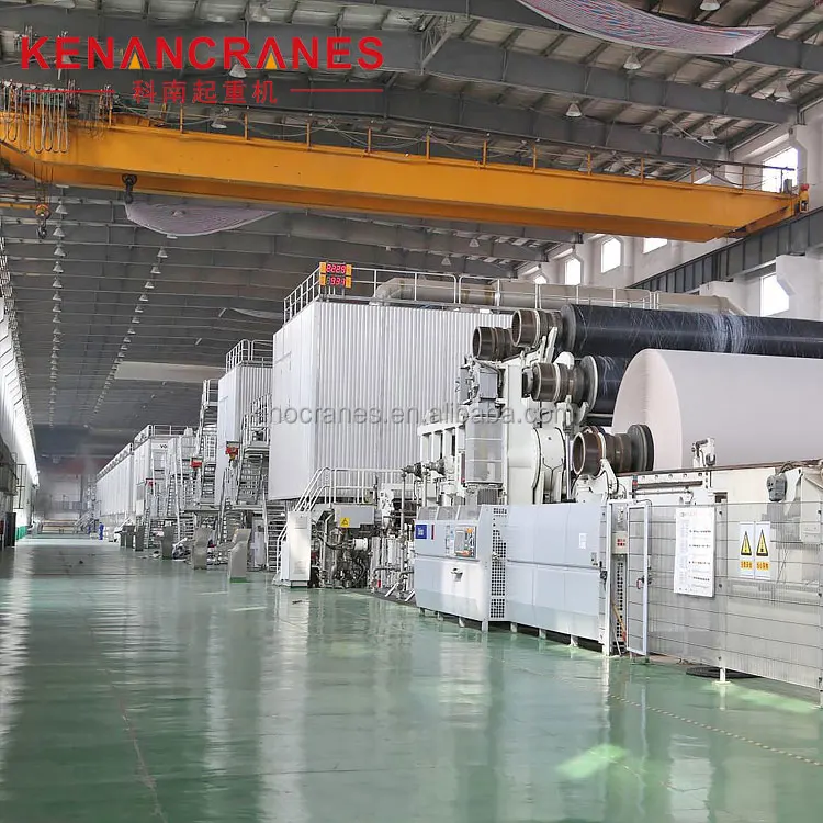 Kinocrane 16ton 18ton 20ton 100ton 200 ton double girder bridge crane for pulp and paper industry