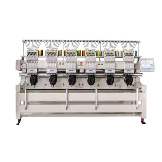 Компьютеризированная вышивальная машина JINYU 1206C с 6 головками