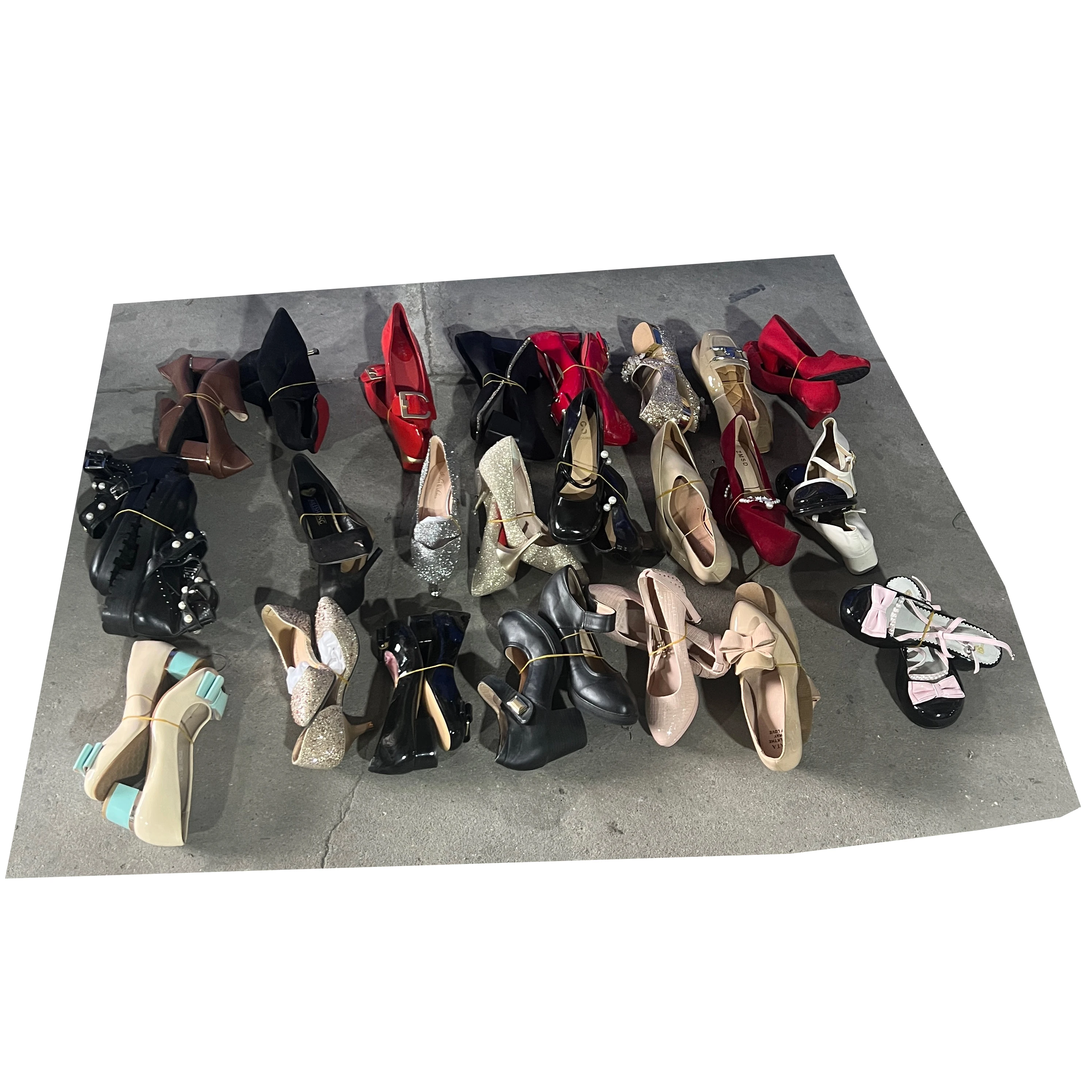 High Quality Used Clothes Mix Used Ladies Shoes Second Hand Original High-Heels Bales Used Shoes for Women