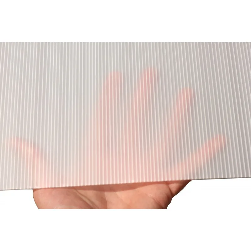 Rigid 2mm 3mm Transparent Custom Corrugated Plastic Sheet White PP Corrugated Correx Boards