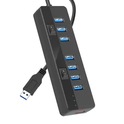 USB C Docking Station 10 Port USB 3.0 Data Hub 8 ports 4 ports Laptop USB Hub for Dell HP Lenovo MacBook