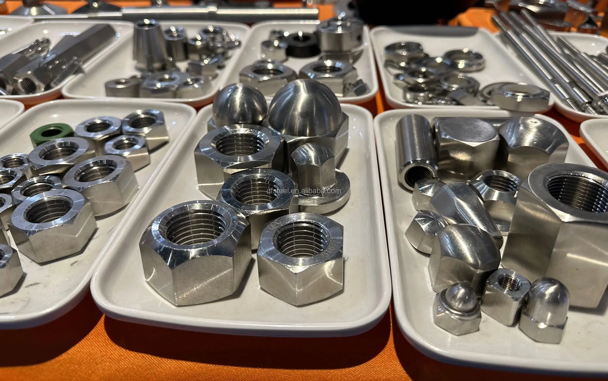 DF CNC Machined Metal Parts Brass and Stainless Steel Hardware Essential Crew Bolts for Machinery Milling Process