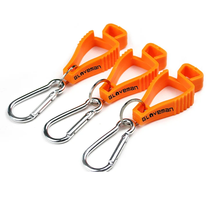 GLOVEMAN Customizable color logo Anti-lost Glove Strap Work Safety Clip Glove Keeper Glove Grabber Clip