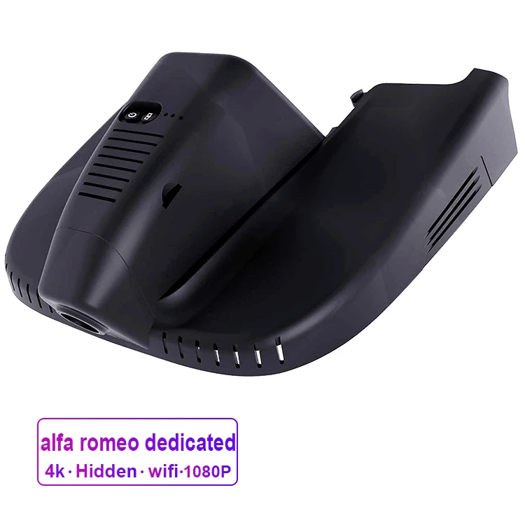 Wifi 1080p 4K HD Hidden App G-sensor GPS Night Version Dash Cam for Alfa Romeo 17 18 19