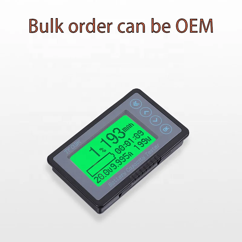 Baiway TF03K 500A Universal LCD Car Acid Lead Lithium Battery monitor battery Capacity level Indicator Coulombmeter tester