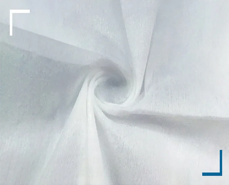 Breathable non-woven fabric biodegradable plant cover Bamboo Fiber Spunlace nonwoven fabric for Bag Use