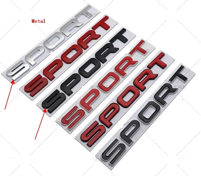 Оптовая продажа спортивные эмблемы Авто спортивный значок