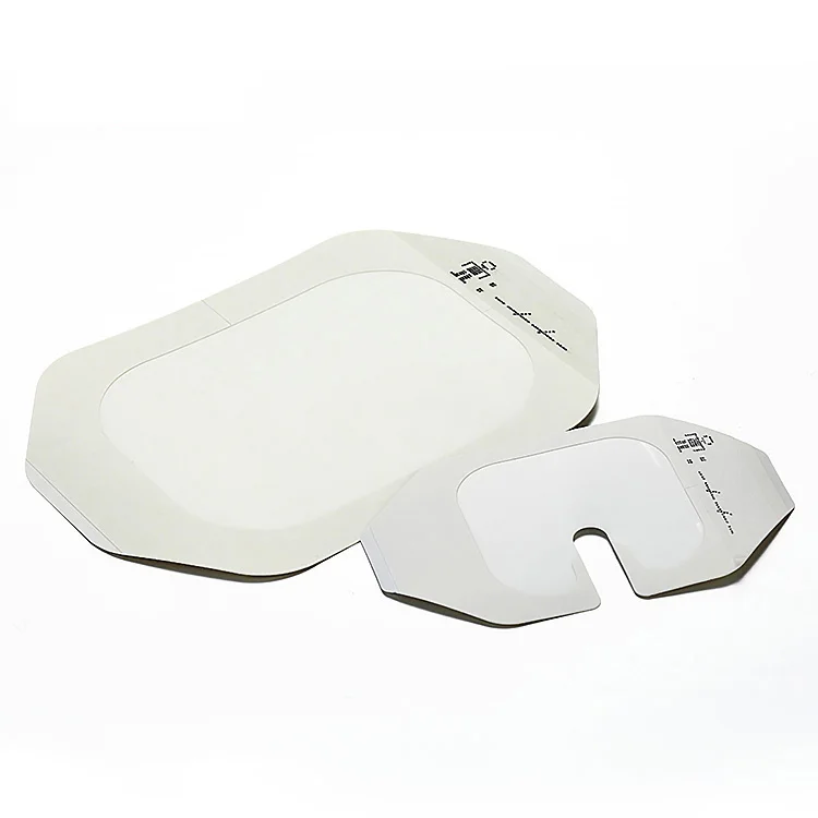 Transparent i.v cannula fixation wound dressing fixing i.v. cannula dressing