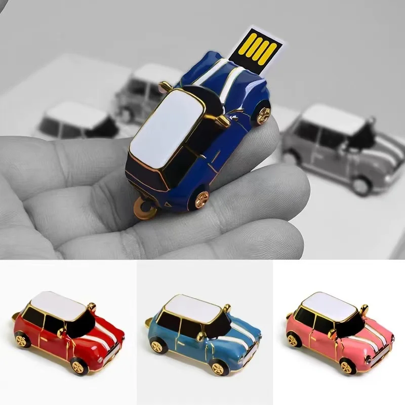 Mini Beetle Car Model Pendrive USB Flash Drive Memory Stick Gift U Disk for promotions