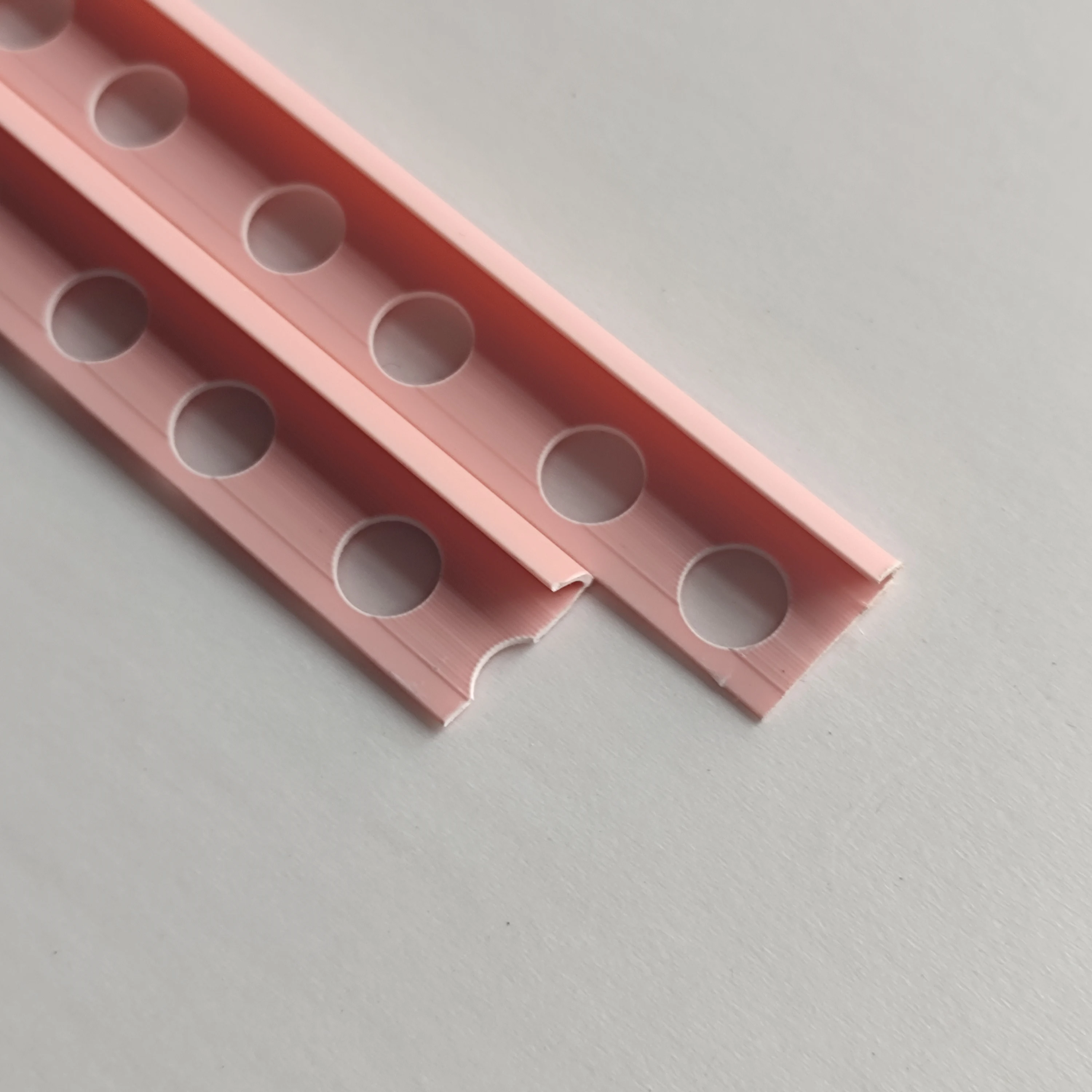 PVC Tile Square Edge Trim Plastic L Shape bathroom kitchen tile edging trim accessories