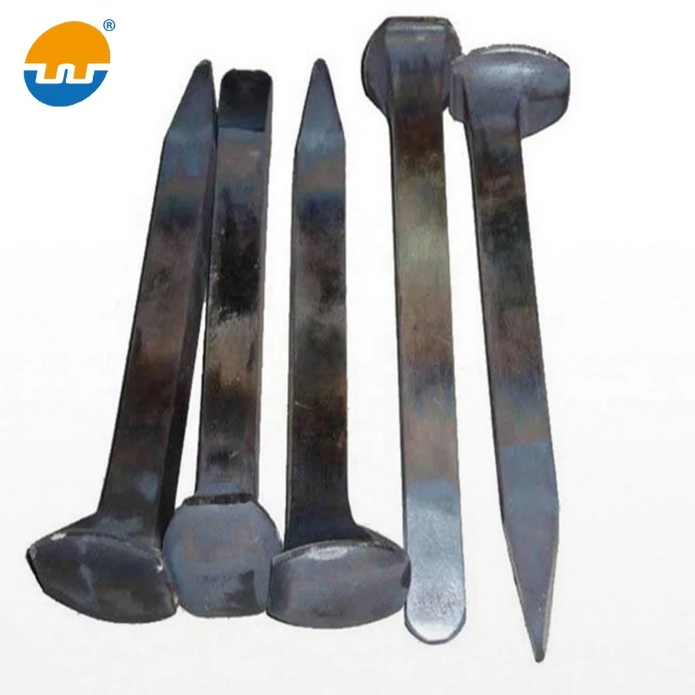 Railway Dog Spikes Railroad Fastener Parts Steel Railroad Track Dog Spikes Rail Spike Nails Price