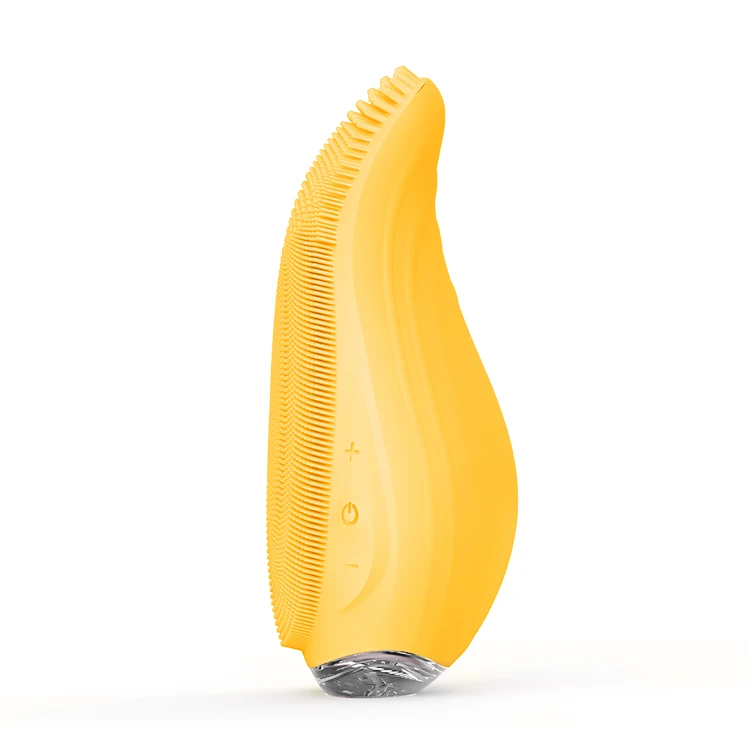 7 Colors Stock Silicone Facial Cleansing Brush Vibrating Face Brush Facial Cleansing Brush for Washing Face