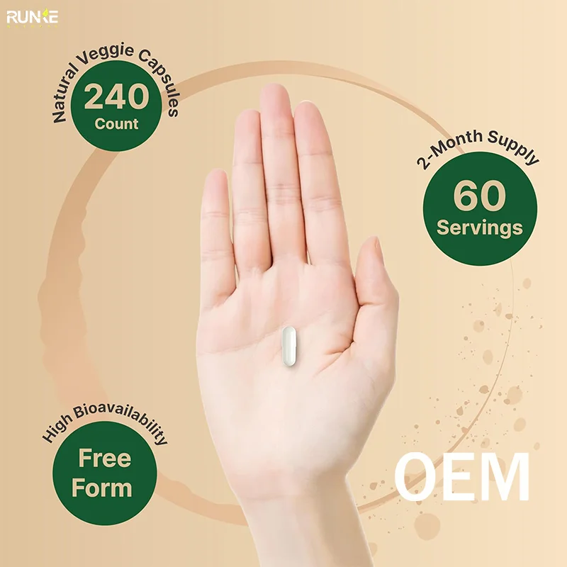 Private label Glutathion Capsule Best price Skin Whitening Glutathion Capsule OEM Natural Nutrition 240pcs