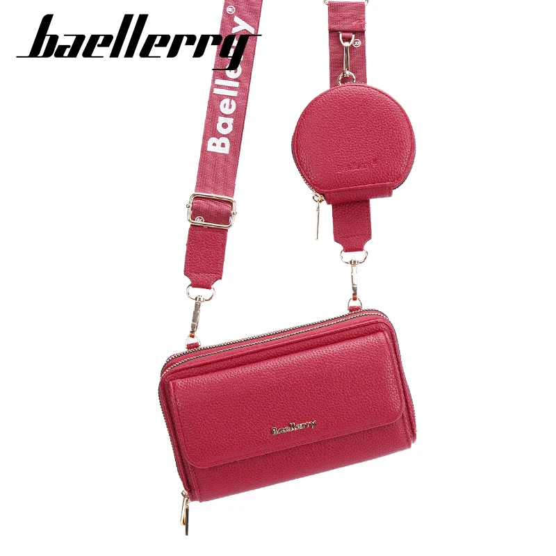 Baellerry Women Two Piece Set Fashion Crossbody Bags Shoulder Messenger Bags For Women With Mini Pocket