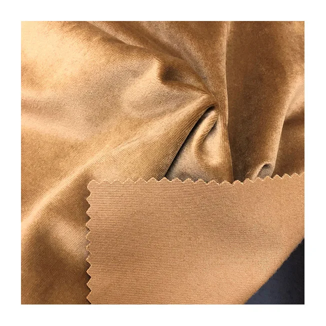 Recycled 100 Polyester Pattern Customized Foil Holland Velvet Sofa Fabric Soft Leather Touch For Curtains Furniture Garments