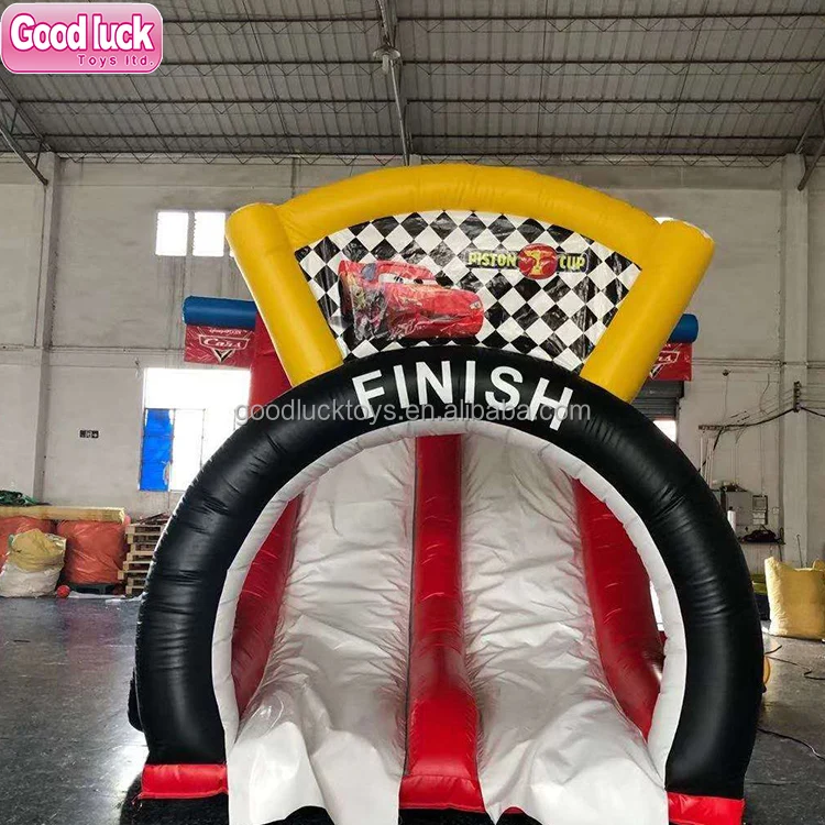 Most popular super funny truck inflatable jumping castle bounce slide for sale