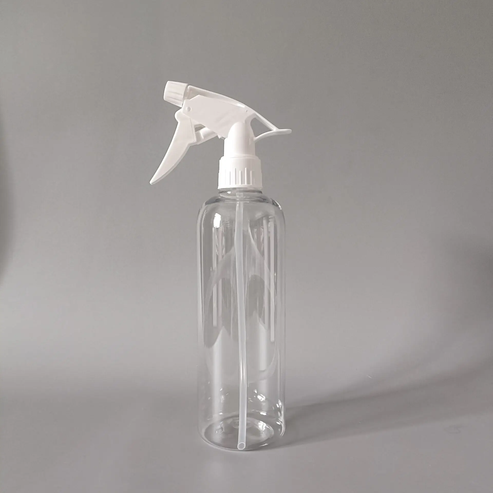 adjustable nozzle 500ml plastic transparent Empty spray wax wheel cleaner tyre wash interior clean car detailing spray Bottle