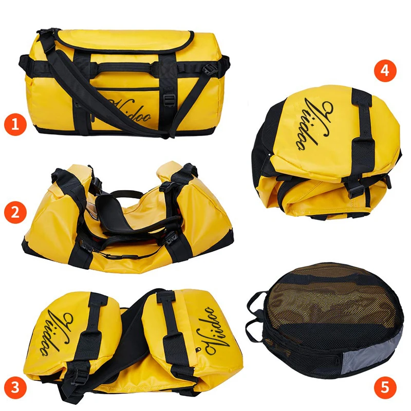 
customize small quantity waterproof gym bag holdall outdoor sports bag tarpaulin duffel bags travel backpack hiking 