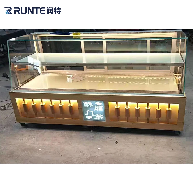 OEM роскошная витрина для мороженого шкаф морозильная камера продажи торта коммерческая закусок