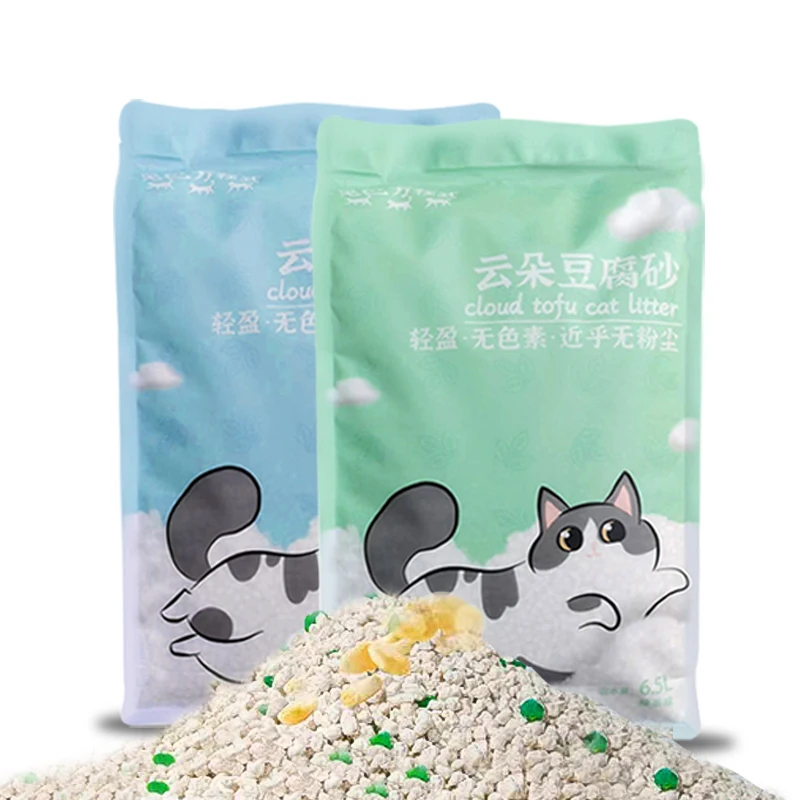Best Selling High Quality Natural Kitty Cat Litter Bentonite Premium 100% Wood Tofu Cat Litter Sand