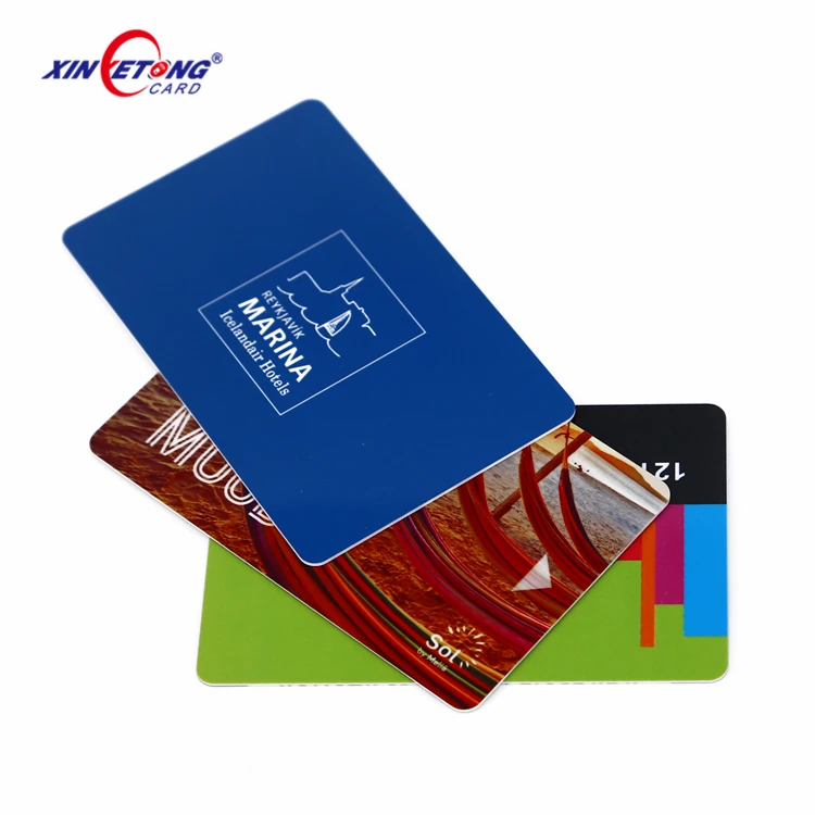 QR CODE Barcode numbers printable 85.5x54mm PVC Plastic Gift Card