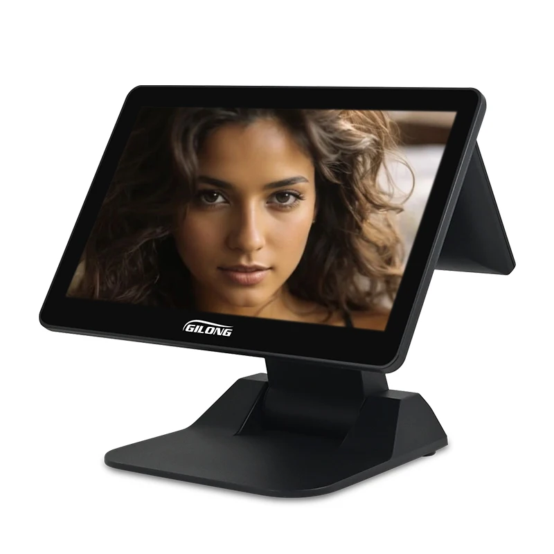 15.6 inch Touch Dual Screen All In One Pos System/cash Register/cashier Pos Machine