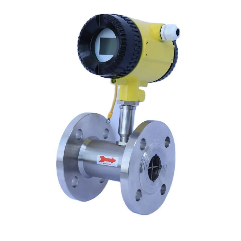 explosion proof gasoline diesel turbine flowmeter Sanitary turbine beer flow meter CE approved  liquid turbine flow meter