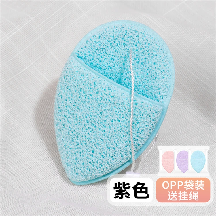 WELLFLYER FASP-009 Face Wash Sponge Facial Wipe Glove Compress Puff Cleansing Tool Makeup Remover Face Wash Puff