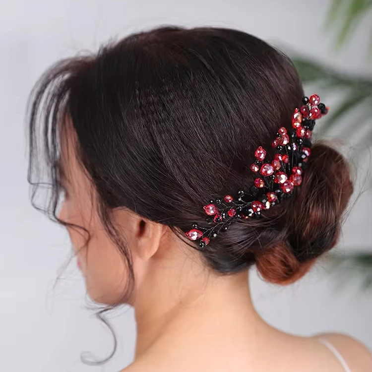 Расческа для волос с кристаллами