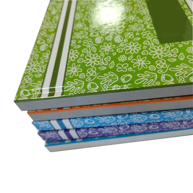 Cheap School Supplies Custom Print 288 Pages Hardcover Notebook A5 Exercise Book For Congo