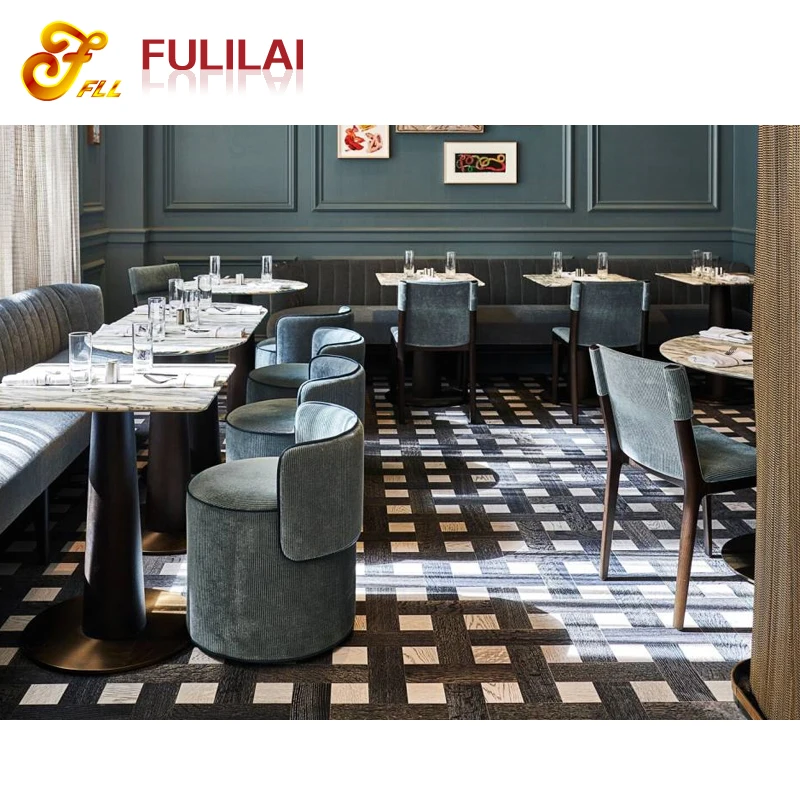 wholesale custom commercial furniture one stop solution hotel dining leather restaurant booths seating