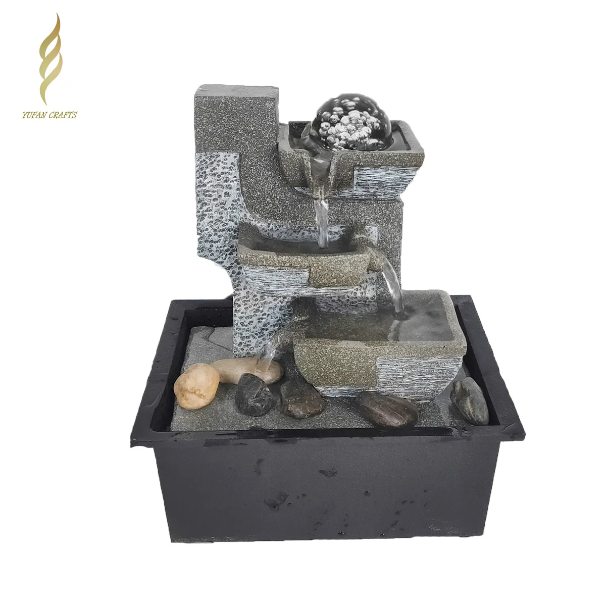 
Polyesin crafts water fountain fountains for outdoor garden ornaments decoration 