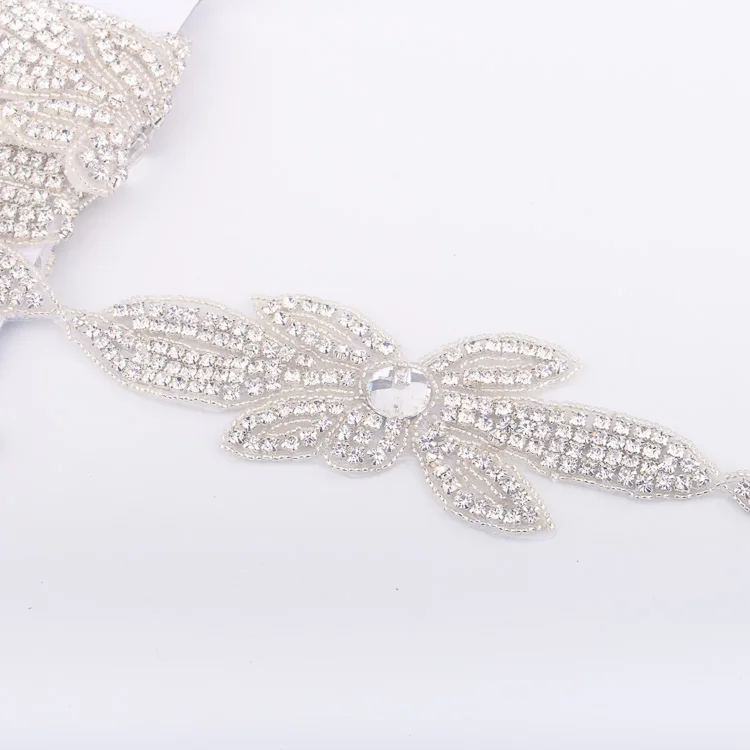 
Love Design 3D Flower Rhinestone Trimming Trimming For Sew Clothes 