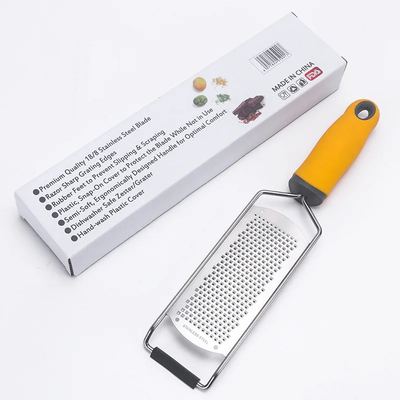 Multifunction Stainless Steel Grater Hot Sale 304 Stainless Steel Cheese Grater Kitchen Cheese Grater