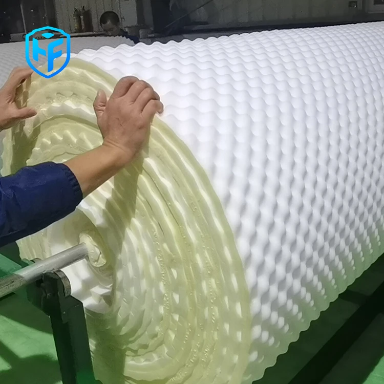 Hong Fa Wholesale Mattress Foam Egg Crate Foam Memory Foam Sheet
