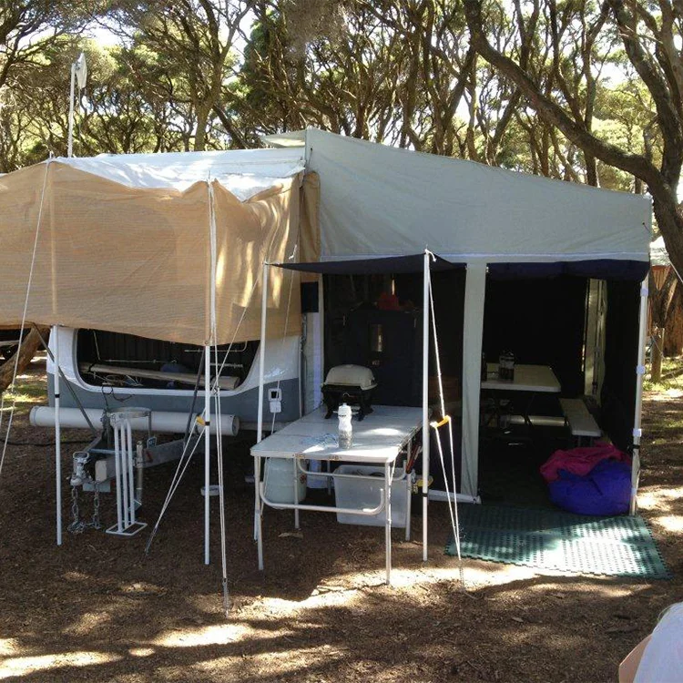 KEYUAN 2021 Factory direct easy set up large folding gazebo tent RV tent for outdoor camping