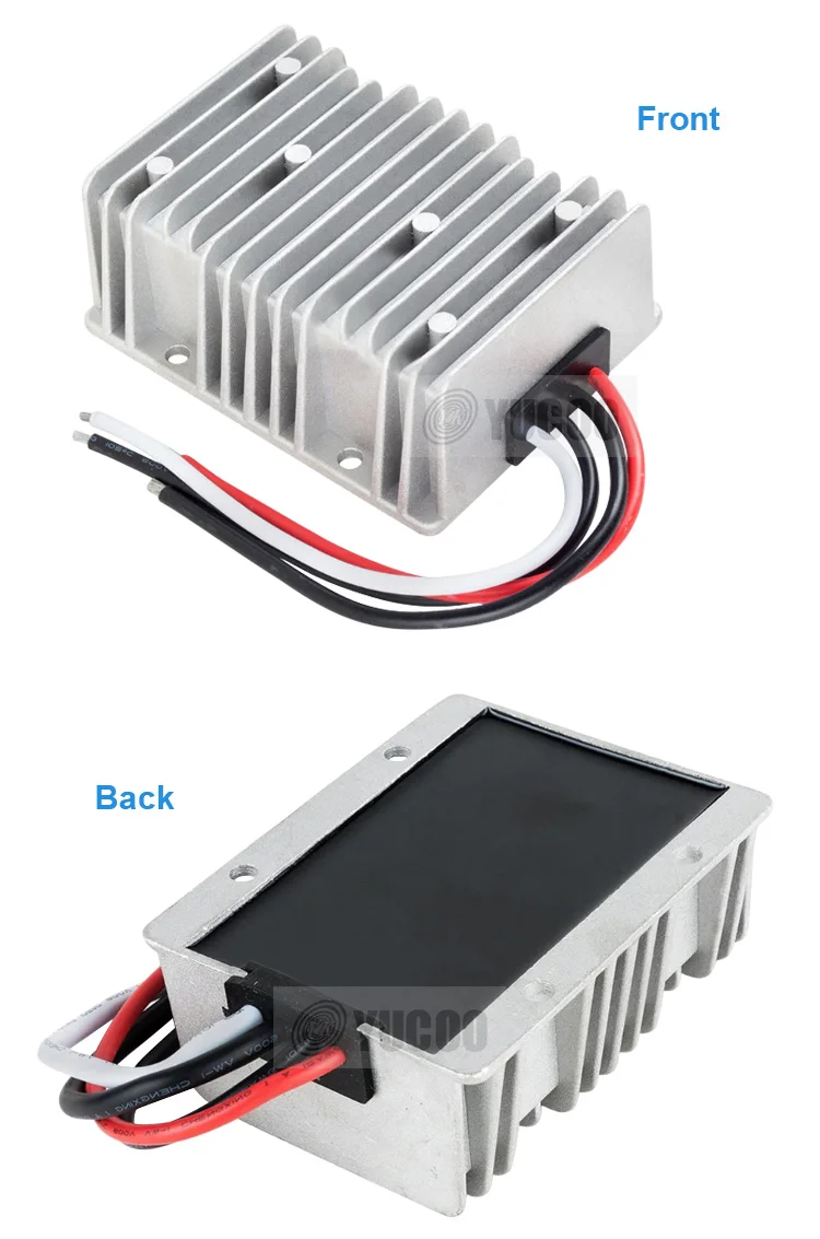 Boost 384W 8a dc dc converter 12v 48v for electric golf cart