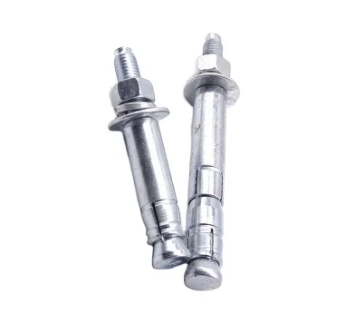 Steel Expansion Screw for Lifting Machine Special Expansion Bolt for Car Gantry Elevator DIN Standard Plain Finish