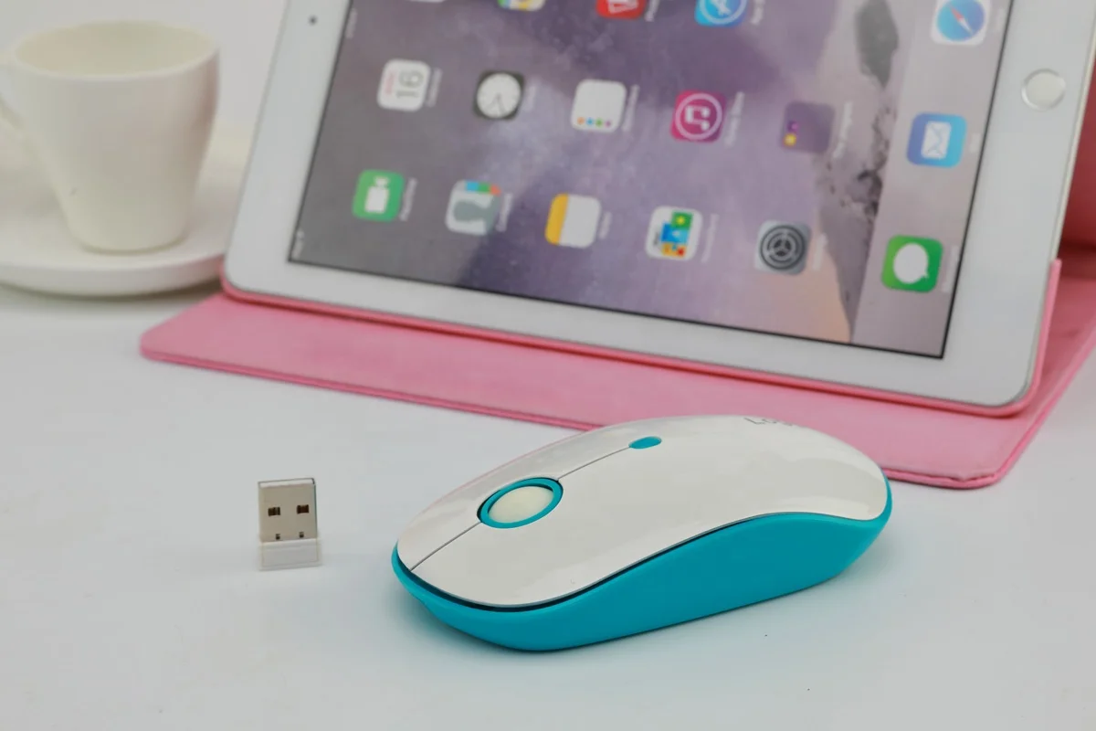 Новая модная оптическая беспроводная мышь DPI, оптическая игровая компьютерная USB мышь для ноутбука, черная OEM пользовательские кнопки, логотип в коробке