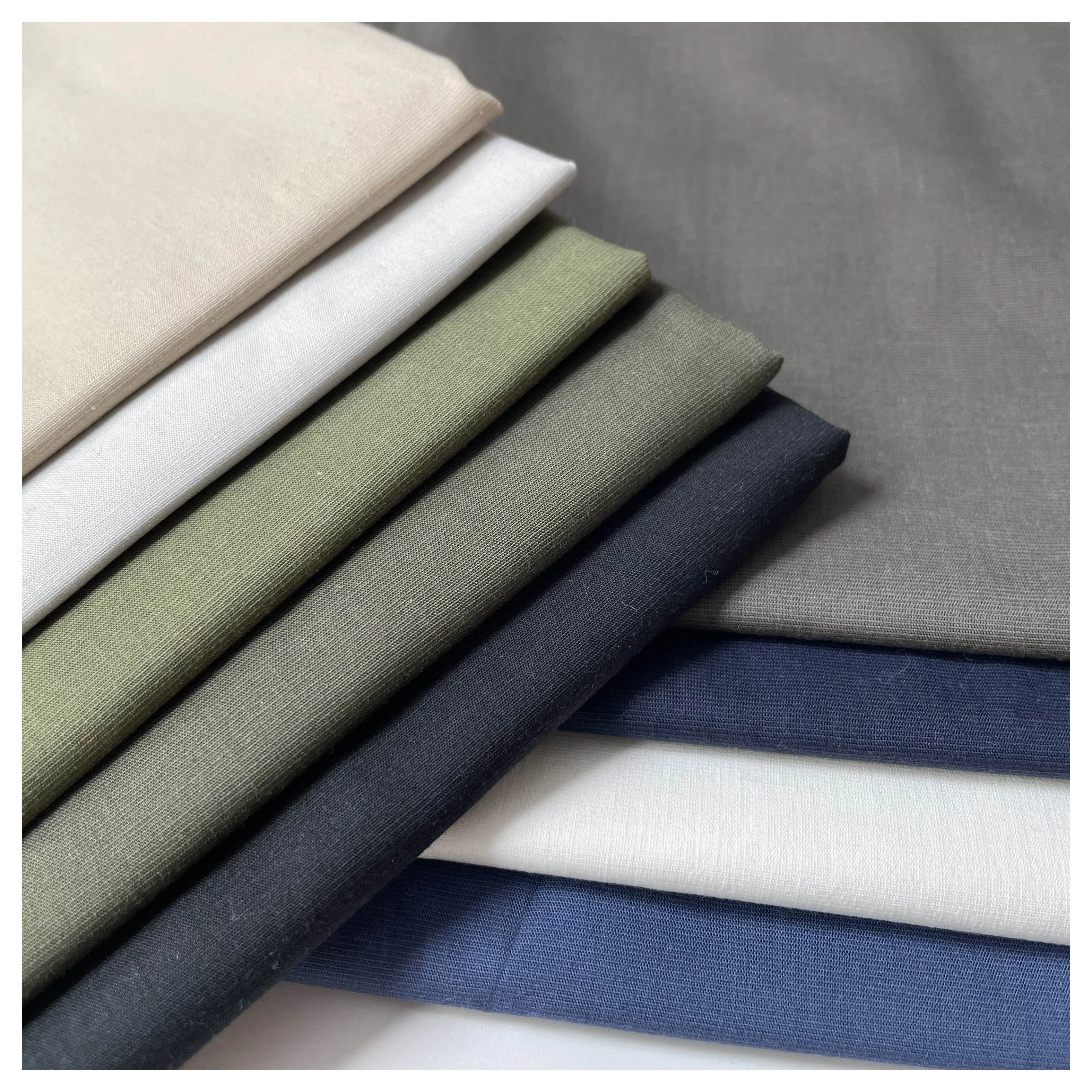 RL Wholesale Price 95 Bamboo 5 Spandex Fiber Fabric Baby Clothing Lyocell Fabric Knit Bamboo Organic Fabric