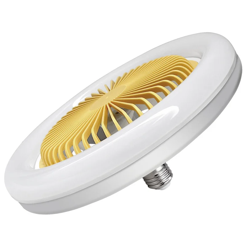 Led Smart Ufo Lamp With Fan-long Neck E27 High Quality Cheap European Modern Minimalist Interior Decoration Led Ceiling Fan