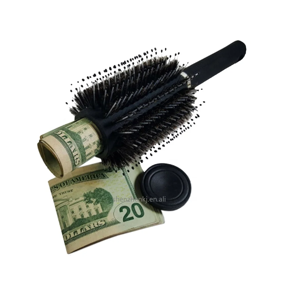 Расческа для волос безопасная расческа Charmonic Stash может функционировать как Подлинная щетка идеально подходит путешествий или дома